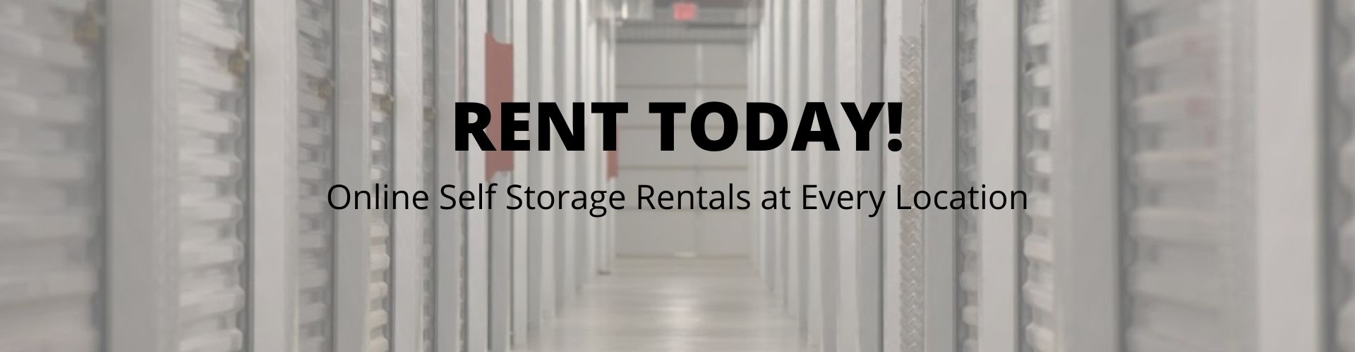 online storage rentals at Economy Self Storage